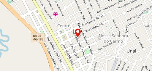 Restaurante e Panificadora Vó Maria no mapa