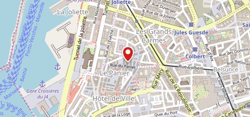 Le Logis du Panier sur la carte