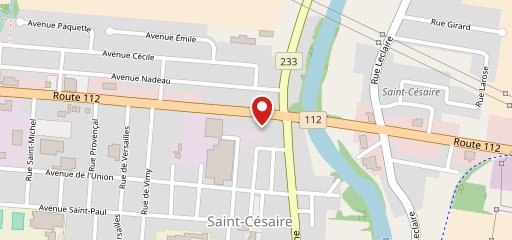 Resto Château St-Césaire sur la carte