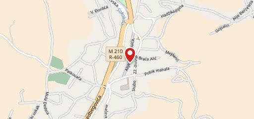 Restoran Čaršija on map