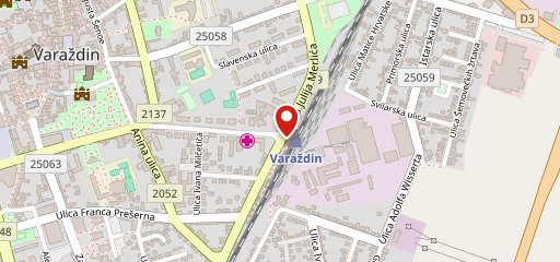 Restoran Hotela Varazdin sulla mappa