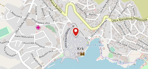 Hostel / Restoran "Krk" sur la carte