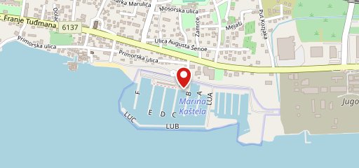 Restoran Nautic Marina Kaštela sur la carte