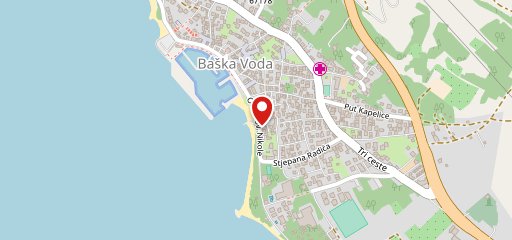 Restoran Plaža sulla mappa