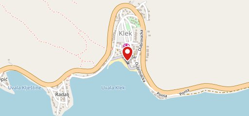 Restoran Škoj Klek sur la carte