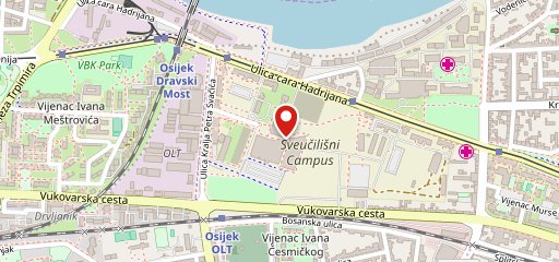 Studentski restoran Campus sulla mappa