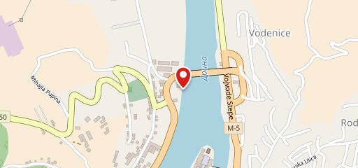 Restoran Ušće Višegrad sur la carte