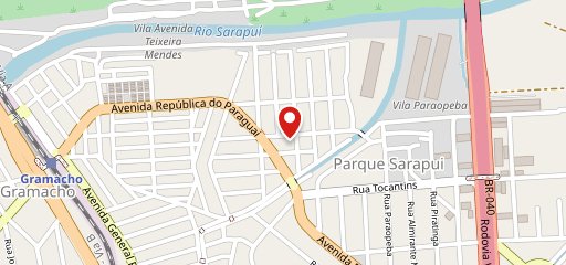 Rfc fried chicken unidade sarapui no mapa