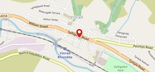 Rhondda Takeaway on map