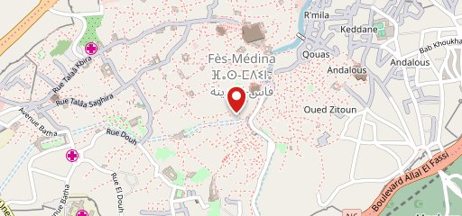 Restaurant Ouliya sur la carte