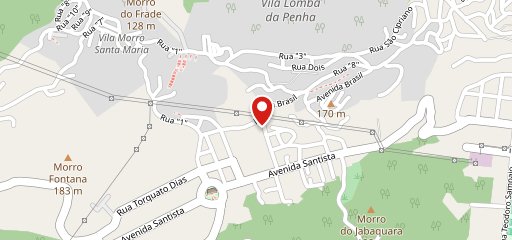 Locação e Manutenção de Máquinas de Café Expresso em Santos on map