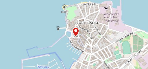 Ribic Izola sulla mappa