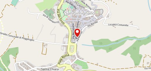 RiccaPizza - San Giovanni sur la carte