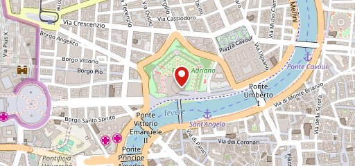 Caffetteria Ristorante Le Terrazze Castel Sant’Angelo sulla mappa