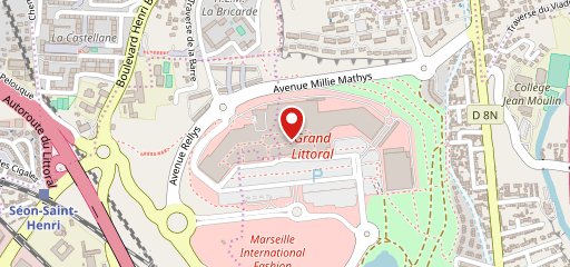 Le Richards café sur la carte