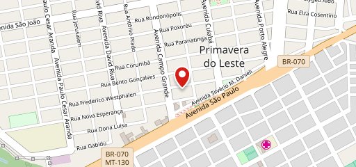 RICKOS BURGERS & HOT DOG no mapa