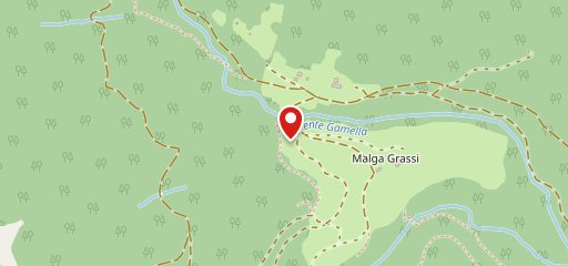 Malga Grassi - Rifugio Capanna Grassi sur la carte