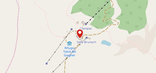 Rifugio Ciampac sulla mappa