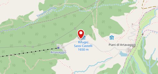 Rifugio Baita della Luna sulla mappa