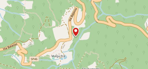 Rifugio Balasso sulla mappa