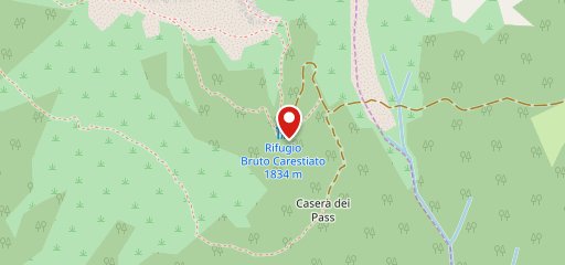 Rifugio Bruto Carestiato sulla mappa