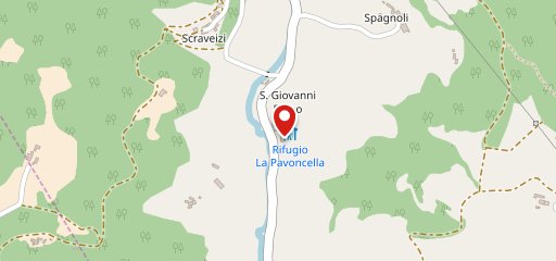 Rifugio La Pavoncella sulla mappa