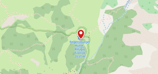 Rifugio Firenze - Regensburgerhütte - Utia de Ncisles sulla mappa