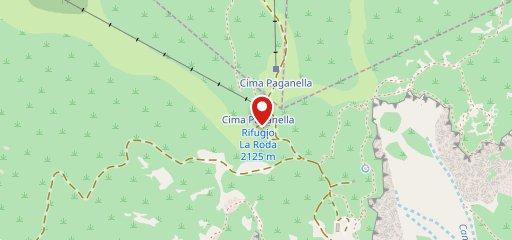 Rifugio La Roda sulla mappa