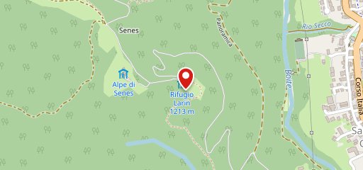 Rifugio Larin -  sulla mappa