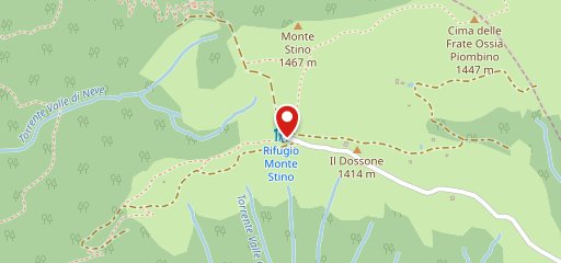 Rifugio Monte Stino sulla mappa