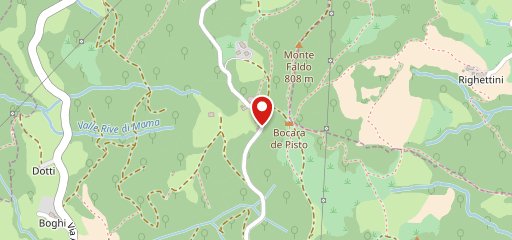 Rifugio Monte Faldo sulla mappa