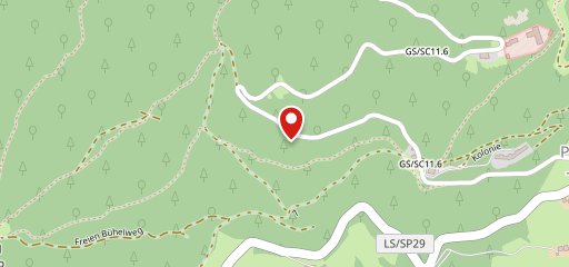 Rifugio Plose sur la carte