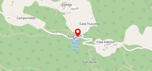 Rifugio Rocca Sella sulla mappa