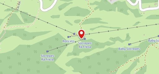 Rifugio Socrepes sur la carte