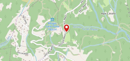 Rifugio Soldanella Di Taramelli Mauro sulla mappa