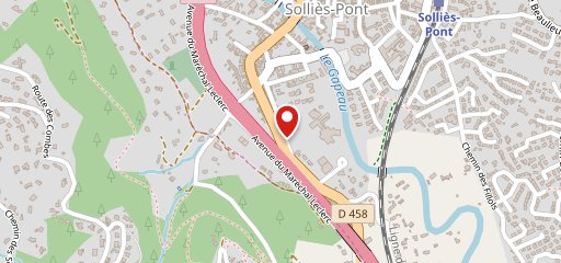 Rinetta Pizzeria Solliès Pont sur la carte