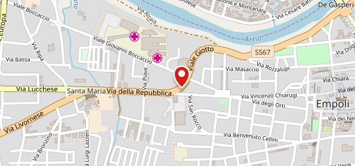 Ristorante Riso e Brace sulla mappa