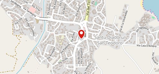 Ristorante Tipico Disizos Sardos - San Teodoro en el mapa