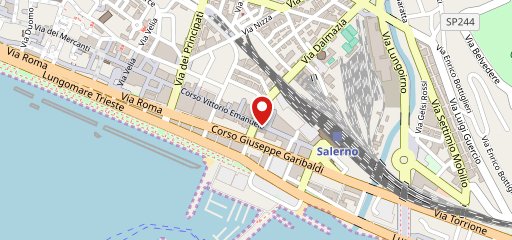 Ristò ristò-ristorante di stazione Salerno sulla mappa