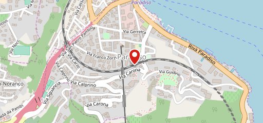 La Taverna del Pittore Lugano sur la carte