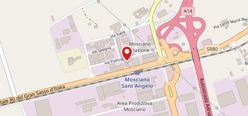 Ristorante Acquaviva al Breaking Hotel sulla mappa