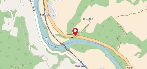 Albergo Ristorante la Gravenna sulla mappa