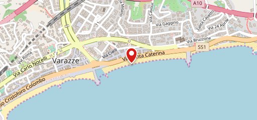 Aluha Ristorante sul mare sulla mappa