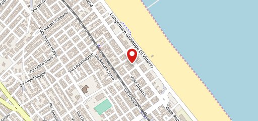 Ristorante Amarcord Fulgor sulla mappa
