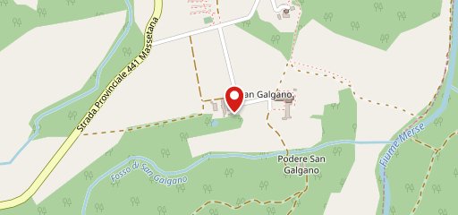 Ristorante Antico Tempio - Terre di San Galgano sulla mappa