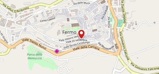 Ristorante Astoria Fermo sulla mappa