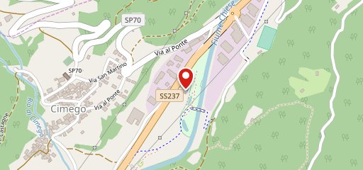 Albergo Ristorante Pizzeria Aurora sulla mappa