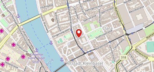 Ristorante Basilisk da Pietro in Basel sulla mappa