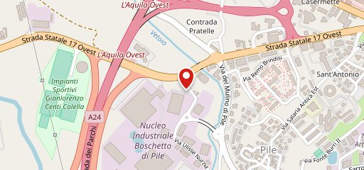 Ristorante Osteria di mare Pesciolino sulla mappa