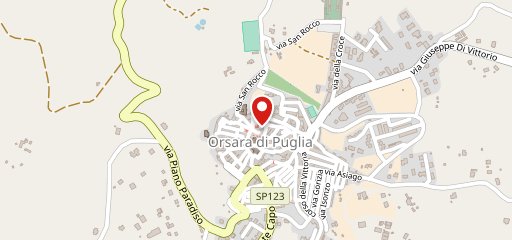 borgo antico sulla mappa